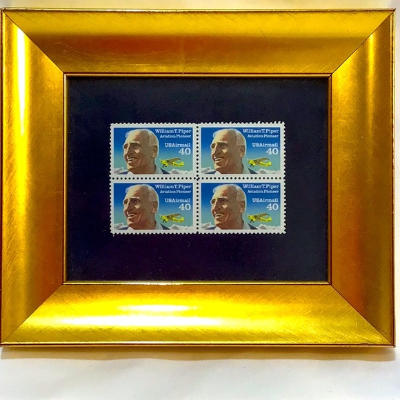 William T Piper “Piper Cub” 40 cent stamps - Picture 2 of 5